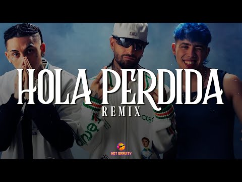 Luck Ra, Maluma, Khea - HOLA PERDIDA REMIX || Vídeo con letra