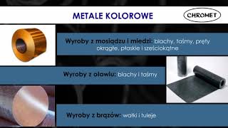 CHROMET hurtownia, sprzedaż wyrobów stalowych, metali kolorowych Szczecin zachod