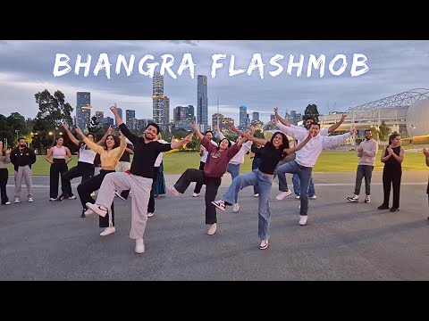 BHANGRA FLASH MOB | ROD LAVER MELBOURNE | BHANGRA CREW | STUDIO J DANCE