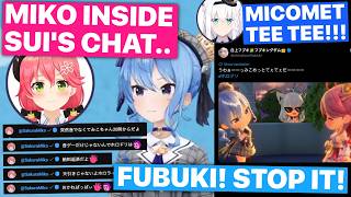 MiComet TeeTee Even When Not Streaming Together (Suisei & Miko / Hololive) [Eng Subs]