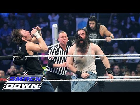Roman Reigns & Dean Ambrose vs. Luke Harper & Seth Rollins: SmackDown, April 23, 2015