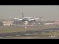 Ethiopian Boeing 787-9 landing in Mumbai