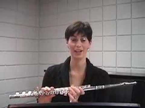 Nina Perlove Flute Lesson: KMEA All State Flute PART 1