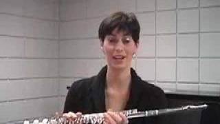 Nina Perlove Flute Lesson: KMEA All State Flute PART 1