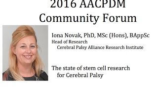 Download lagu Dr. Iona Novak — The state of stem cell research for Cerebral Palsy (2016 AACPDM Community Forum) mp3 Download lagu Dr. Iona Novak — The state of stem cell research for Cerebral Palsy (2016 AACPDM Community Forum) mp3