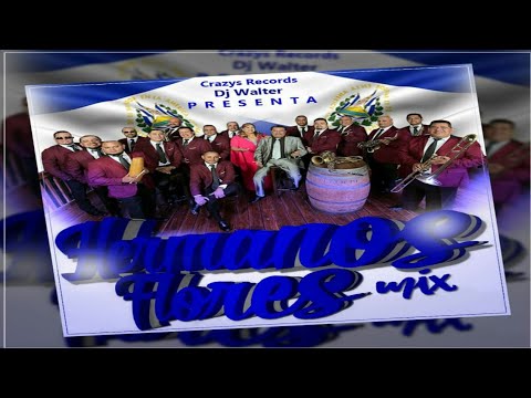 Los Hermanos Flores Mix Cumbias Bailables 🌴 Dj Walter 🔴 Crazy Records