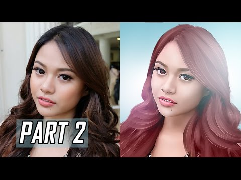 Smudge Painted Look Photo Effects Photoshop Tutorial Processing