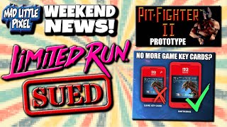 Limited Run Games SUED! Pit Fighter 2 SEGA Prototype ROM & Switch 2 New Cart Sizes? (Madpixel News)