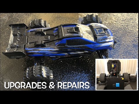 Traxxas XRT Gets Some Upgrades & Repairs It Needed & Supporting My Local Shop