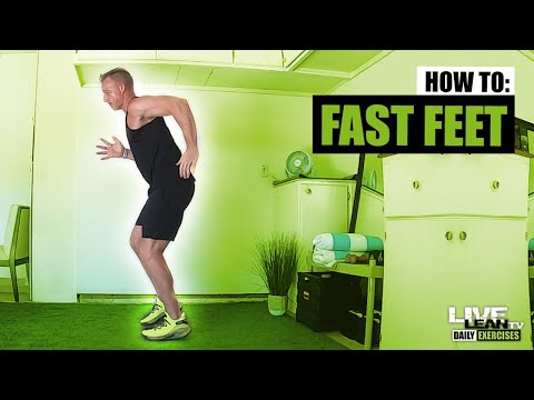 How To Do FAST FEET | Exercise Demonstration Video and Guide