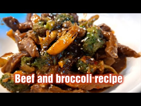Easy beef broccoli stir fry recipe/verosrecipevlogss