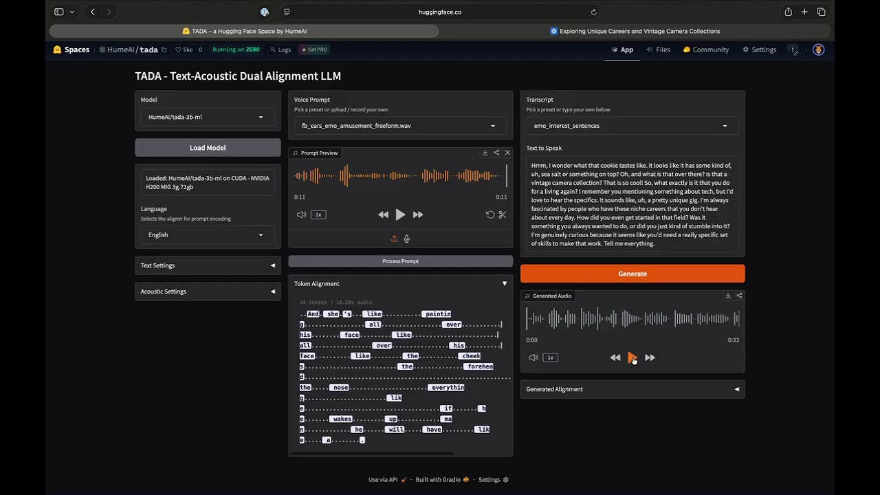 Hume AI TADA Open Source TTS Model Demo video thumbnail
