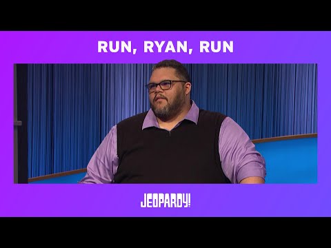 Dang, That Ryan Can Run (A Category) | JEOPARDY!