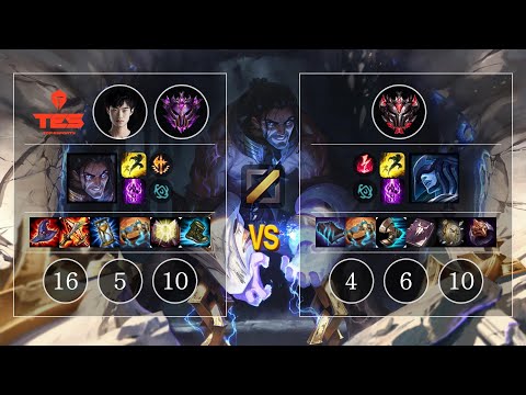 TES knight Sylas vs Lissandra Mid - KR Patch 10.12