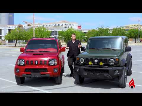 dubizzle cars - new Suzuki Jimny vs old Suzuki Jimny