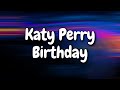 Katy Perry Birthday Lyrics