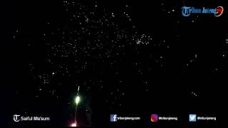 Langit PRPP Gemerlap Terangnya Kembang Api di Pergantian Tahun
