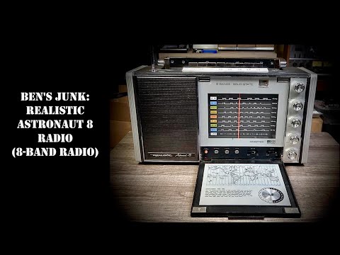 Oddity Archive: Episode 285.1 – Ben’s Junk: Realistic (Radio Shack) Astronaut 8 Radio