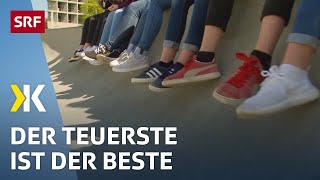 Sneaker im Test: Bei diesen Modellen drückt der Schuh |   2017 | Kassensturz | SRF