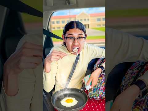 Can I Get Ready for School in the Car? 🏫🚙