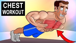 9 BEST Home Chest Exercises (NO EQUIPMENT)