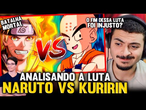 KAMUZ REAGE: NARUTO VS KURIRIN - BATALHA MORTAL | EI NERD