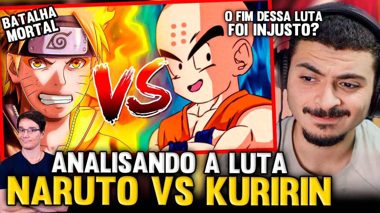 KAMUZ REAGE: NARUTO VS KURIRIN - BATALHA MORTAL | EI NERD