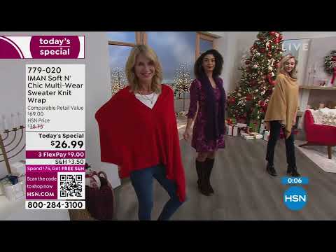 HSN | IMAN Global Chic Fashions 15th Anniversary 10.27.2022 - 07 PM