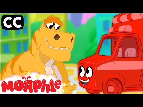 The Dinosaur Bandits | Mila & Morphle Literacy | Cartoons with Subtitles