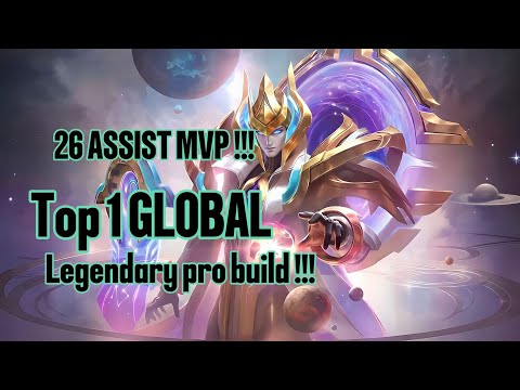 26 ASSIST MVP!! TOP 1 GLOBAL PRO BUILD ESTES IMMORTAL!!! MLBB