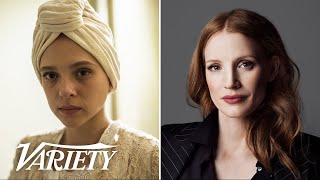 Jessica Chastain Interviews ‘Unorthodox’ Breakout Shira Haas About Her Netflix Series video