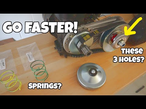 Torque converter adjustments to go faster!