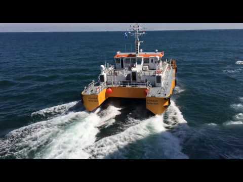SWATH Pilot Bording Westerschelde "Perseus" + "Hansa Europe"