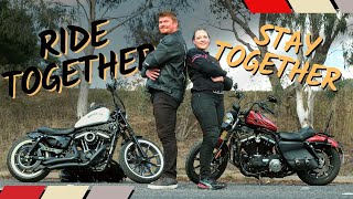 HIS and HERS Customizing 2 Harley Davidson Sportsters