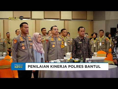 POLRES BANTUL RAIH NILAI MAKSIMAL IKPA SEMESTER I TA 2025