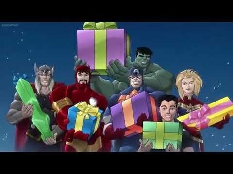 Hulk Sings Deck The Halls | Marvel Super Hero Adventures: Frost Fight