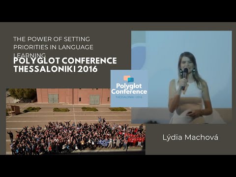 Lýdia Machová – The Power of Setting Priorities in Language Learning [CC English/Español]