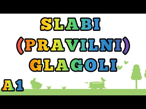 A1 LEKCIJA 29 ● Slabi(pravilni) glagoli u nemackom jeziku