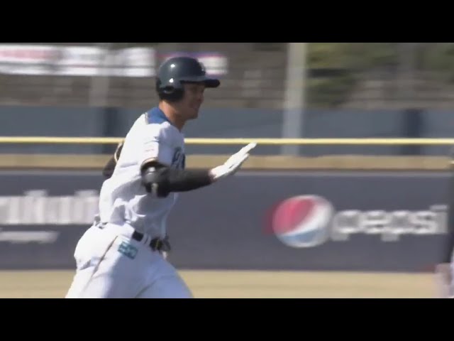 【2軍練習試合】ファイターズ・海老原 点差を縮める豪快な3ランホームラン‼ 2020/3/26 F-L(ファーム練習試合)