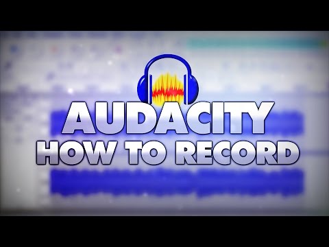 How To Record Yourself With Audacity - Tutorial #1