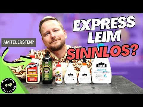 ICH TESTE HOLZLEIM: Titebond, Pattex, UHU, Ponal - Welcher ist DER BESTE?