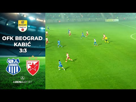 PONOVO KABIĆ 3:3 | OFK Beograd - Crvena zvezda | Superliga Srbije | 30. novembar 2025.