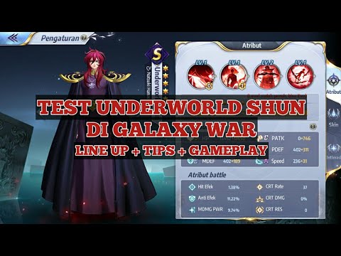 NYOBAIN UNDERWORLD SHUN DI GALAXY WAR - SAINT SEIYA AWAKENING
