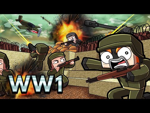 EPIC Minecraft WW1 Battle!