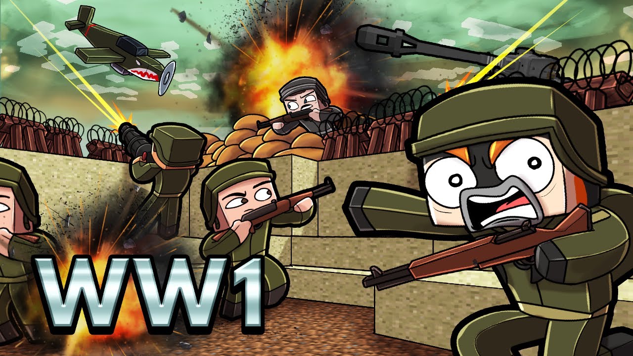 World War 1 MAP WARS! (Minecraft)