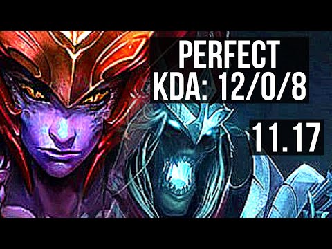 SHYVANA vs KARTHUS (JUNGLE) | 12/0/8, 1700+ games, Legendary, 1.7M mastery | KR Diamond | v11.17