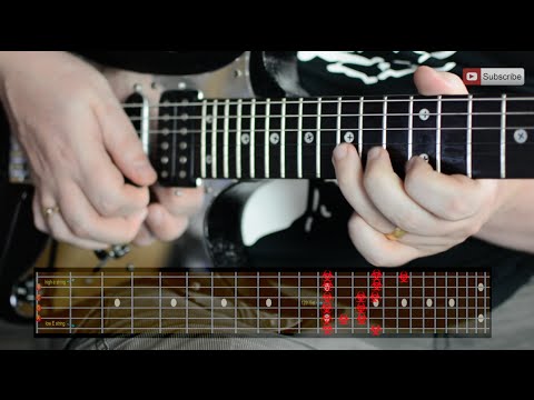 How to improvise over Funk guitar - with scale patterns
