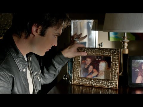 TVD 6x6 - Damon in Elena's dorm. "Somebody was thorough. No pictures of Damon anywhere" | HD
