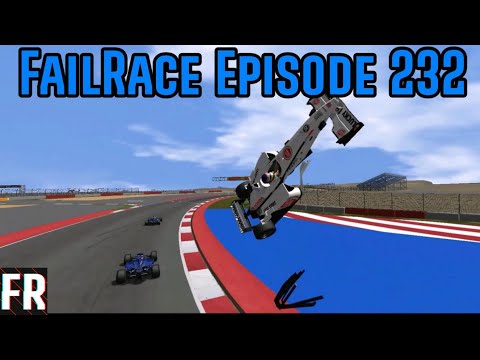FailRace Episode 232 - Formula 1 Car Vs Kerb