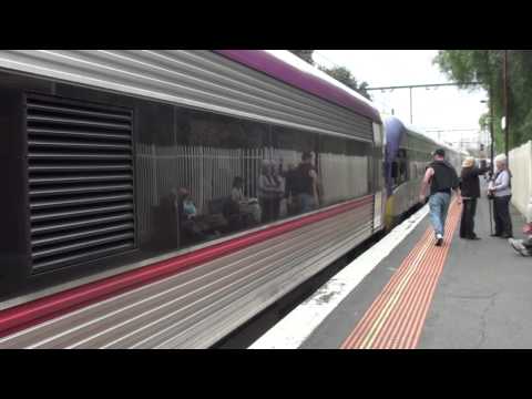 Double trouble! V/Line Vlocities at Newport.